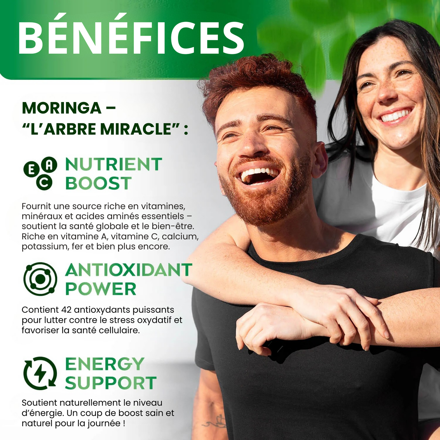 Compléments Alimentaires au MORINGA